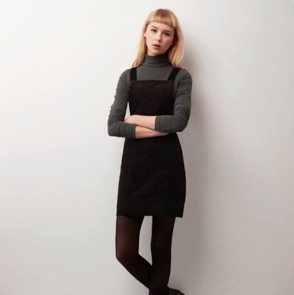 Betina Lou Yoko Corduroy Jumper - black